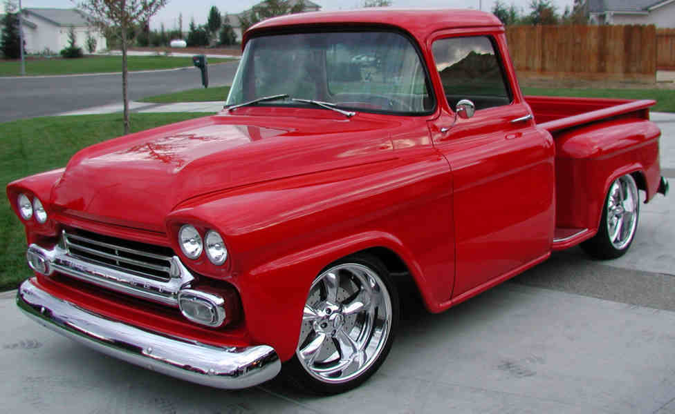 I think of all trucks the Chevy Apache step side has always captured me
